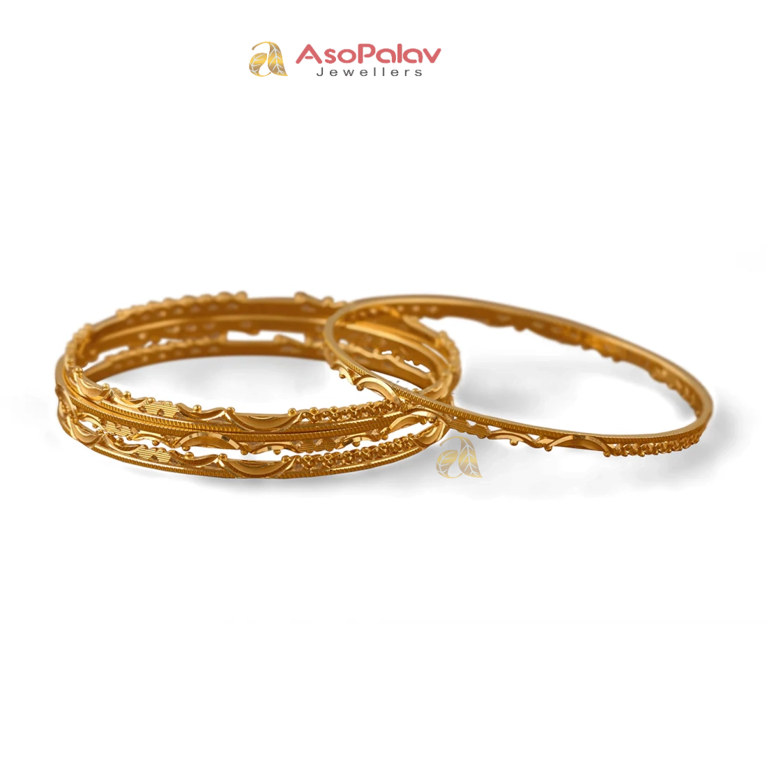 22K Classic Gold Bangles for Everyday Elegance